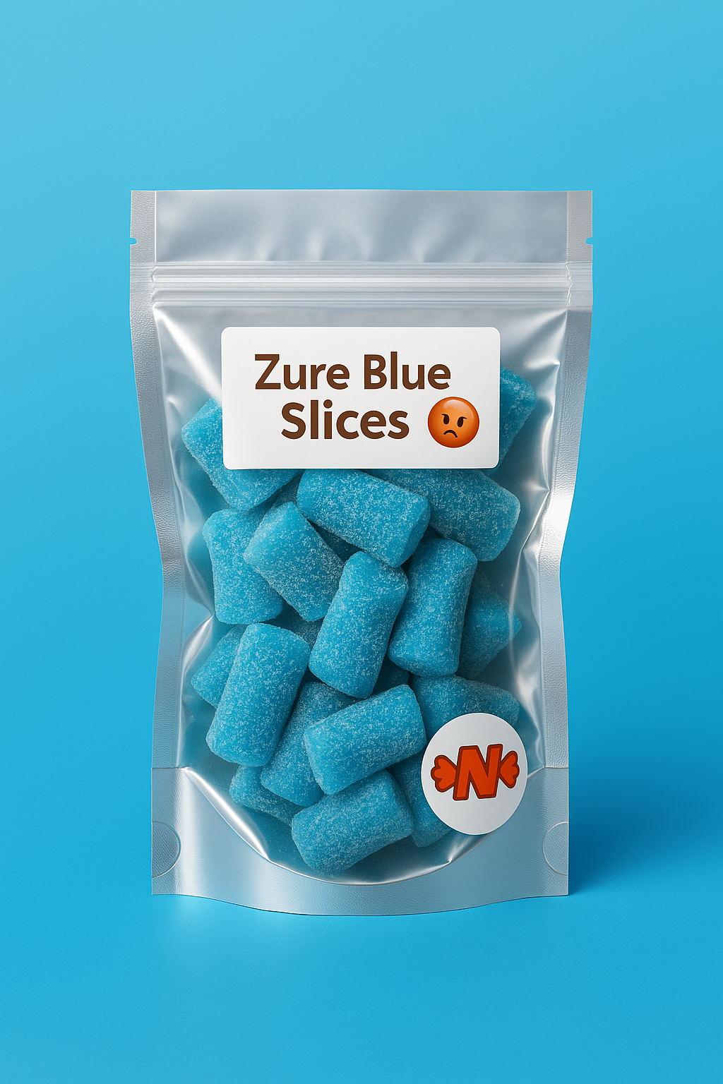 Mega Sour Blue Slices πππ·