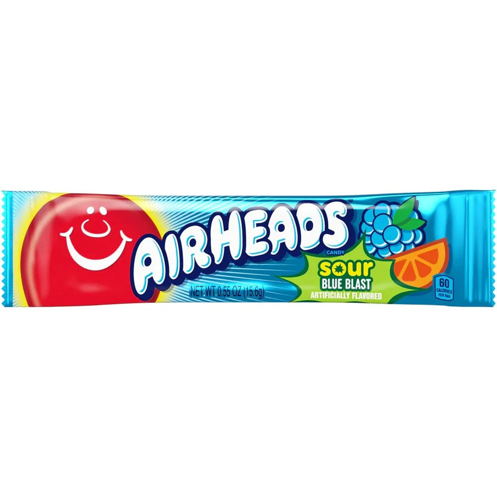 NIEUW Airheads Sour Blue Blast