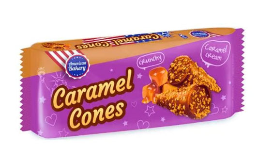 CARAMEL CONES american bakery