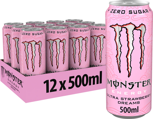 Monster Energy Ultra Strawberry Dreams Tray