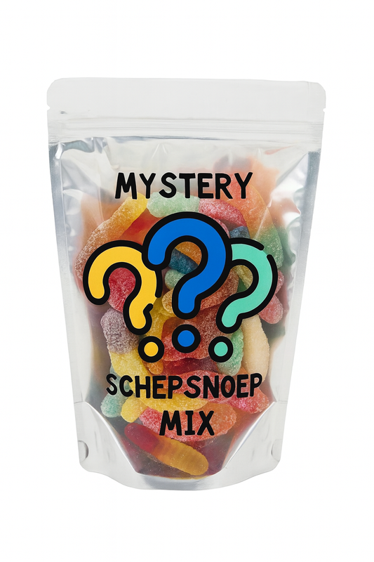GRATIS 170G Mystery Snoep Mix!