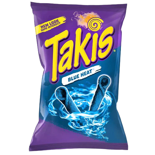 Takis Blue Heat!