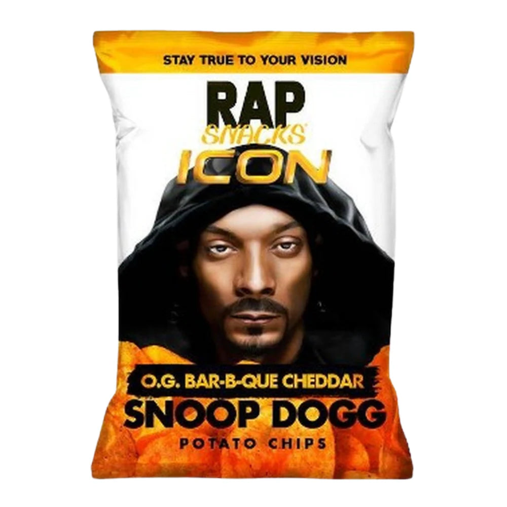 Rap Snacks Snoop Dogg O.G. Bar-B-Que Cheddar